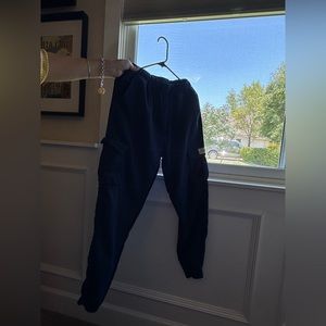 Dark blue pants, got off of SHEIN.